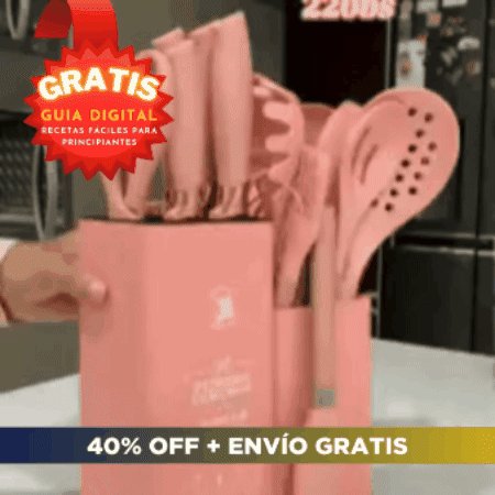 SET DE UTENSILIOS 18 PIEZAS 👨🏻‍🍳👩🏻‍🍳🔪